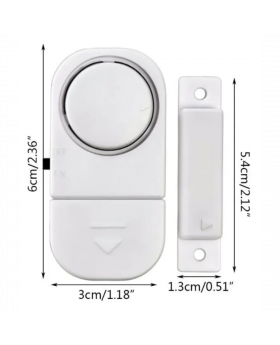 ALARMA PUERTAS Y VENTANAS MINI PACK X 2 CAL-02M CO