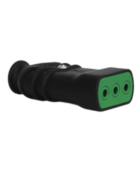 ENCHUFE HEMBRA VOLANTE 10A 2P+T NEGRO 0400HV0323 M