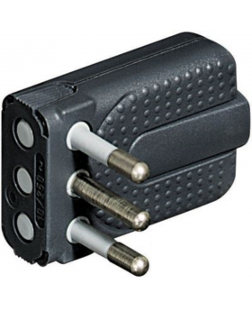 ENCHUFE MACHO 10A BTICINO CORNER S2465TGE
