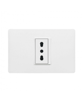 ENCHUFE SIMPLE 10-16A. MOD-LUZICA  PU1180