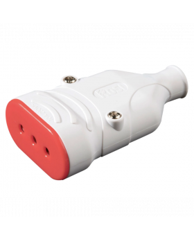 ENCHUFE HEMBRA VOLANTE 2P+T 10A ROSI BLCO RS78203
