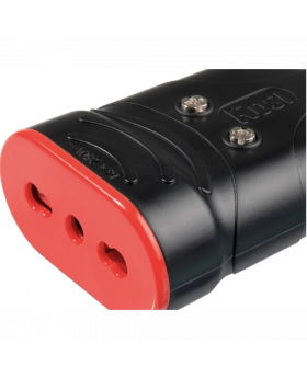 ENCHUFE HEMBRA VOLAN 2P+T 10/16A ROSI NEGR RS78206