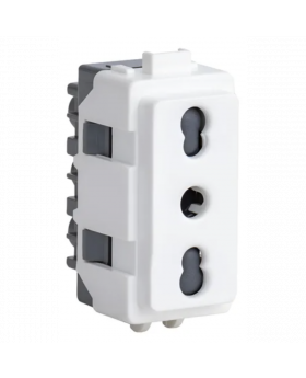 MODULO ENCHUFE 10A BLANCO 7808 GENESIS MARISIO