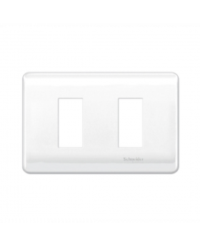 PLACA 2P CON SOPORTE BLANCO 7422 GENESIS MARISIO