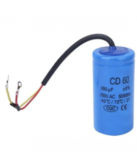 CONDENSADOR DE PARTIDA SOFO 350 MDF MOTOR C/CENTRI