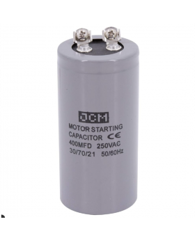 CONDENSADOR DE PARTIDA SOFO 400 MDF MOTOR C/CENTRI