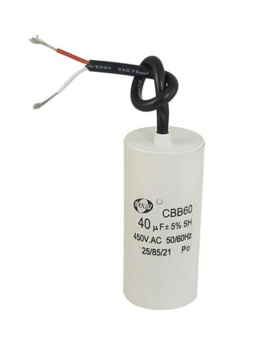 CONDENSADOR 40 MFD (PERMANENTE) RAP-1.5 HP/LEN-2HP
