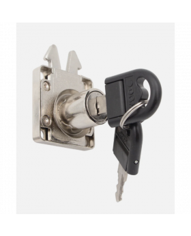 CHAPA MUEBLE DGM D-20 CORREDERA NIQUEL