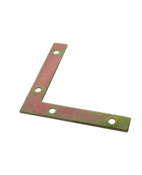 ESCUADRA PLANA 11/2 69 ZINC DEVA SIN TORNILLOS