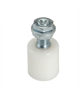 GUIA NYLON PARA PUERTA CORREDERA BLANCA