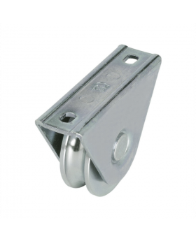 RUEDA CORREDERA PORTON 3/4 X 3 C/BASE