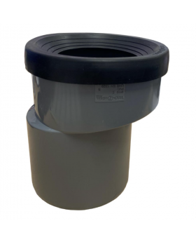 ADAPTADOR WC EXCENTRICO RIGIDO 110MM.