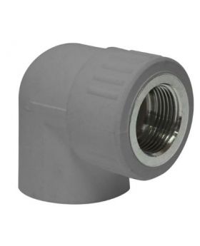 CODO 90 ROSCA METALICA PPR SO-HI  25 X 3/4