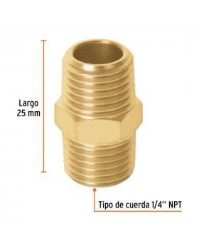 HILO TUERCA BRONCE HE-HE 3/4 (AGUA/GAS)