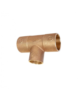 TEE BRONCE SOLDAR 1 X1 X 3/4