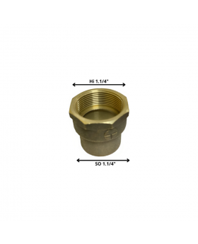 TERMINAL BRONCE SO-HI 1 ¼