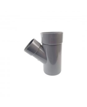 VEE PVC SANITARIO GRIS75MM X 50MM