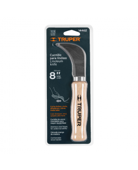 CUCHILLO CURVO TRUPER P/LINOLEO 8 NL-8