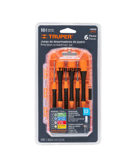 DESTORNILLADOR RELOJERO 6PZAS. TRUPER MOD-JOY-6