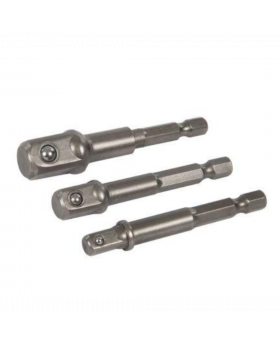 LLAVE DADO ADAPTADOR 1/4 MACHO-P/TALADRO HEMIC