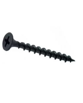 TORNILLO DRYWALL MADERA NEGRO 3 X 8 CAJA 100 UN