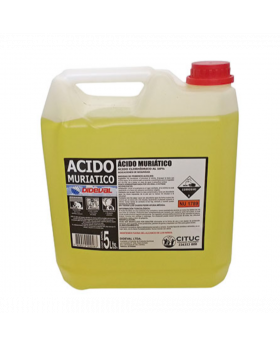 ACIDO MURIATICO 5LTS DIDEVAL