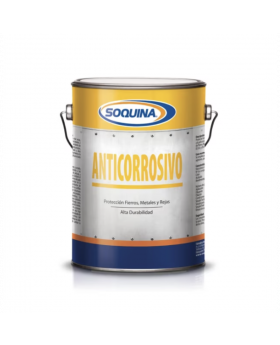 ANTICORROSIVO SOQUINA NEGRO 1/4GL