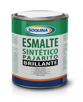 ESMALTE SINTETICO PAJ VERDE TREBOL 1/4GL SOQUINA